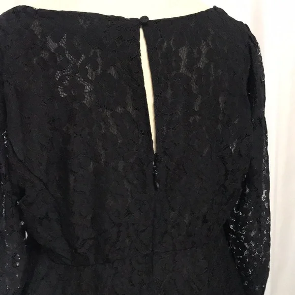 NWT Torrid Peplum Lace Puff Sleeve Top - Picture 7 of 9